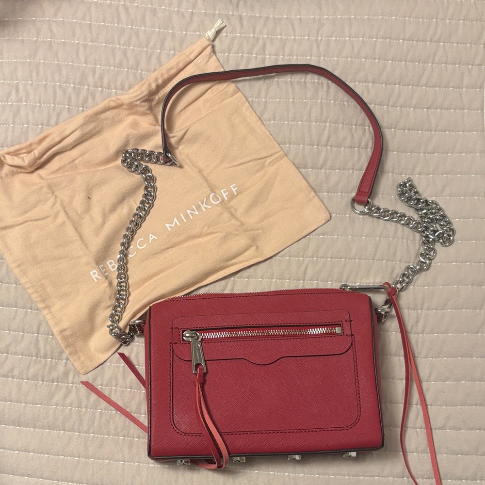 Rebecca Minkoff Cherry Red Crossbody Bag